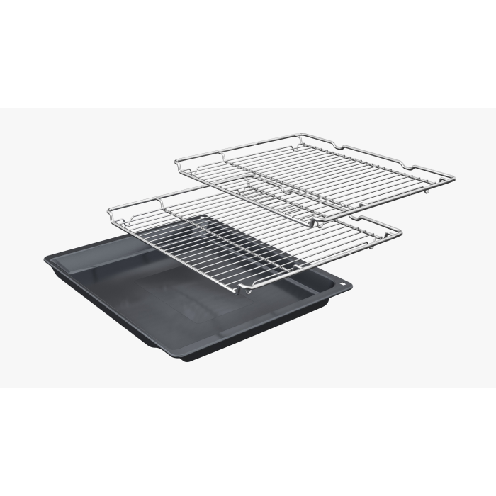 Neff B54CR71G0B 60cm Slide and Hide Built In Electric Single Oven