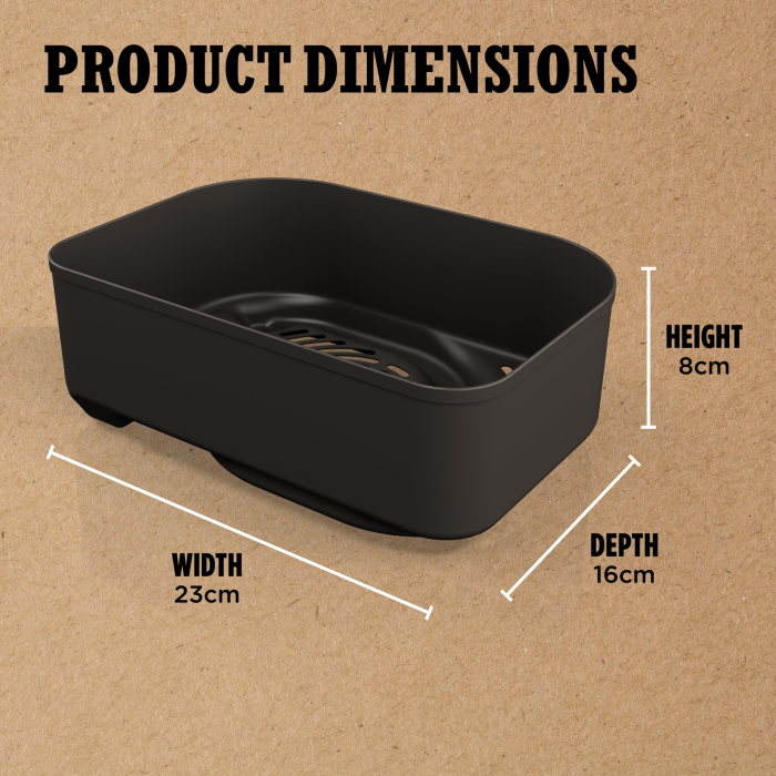 Ninja XSKCRISPBTEUK Woodfire BBQ Combo Crisper Basket - Black