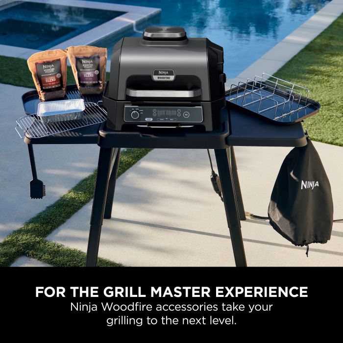 Ninja XSKOGXLRSRKEU Woodfire XL Roast & Smoke Rack - Silver