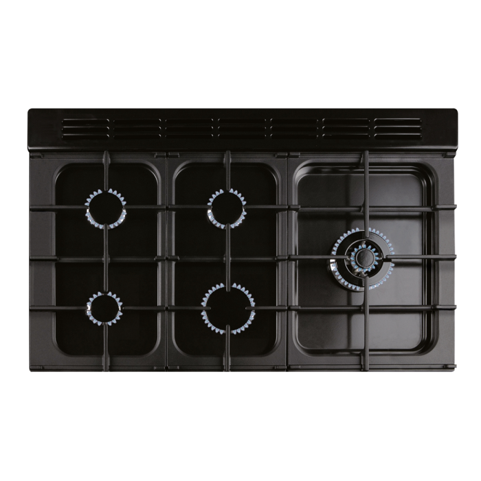 Rangemaster CL100DFP/CM1 Classic 100 Dual Fuel Range Cooker with Chrome Trim
