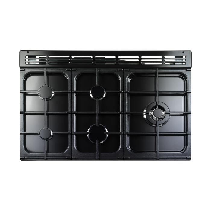 Rangemaster CL90DFP/CM1 Classic 90 Dual Fuel Range Cooker with Chrome Trim