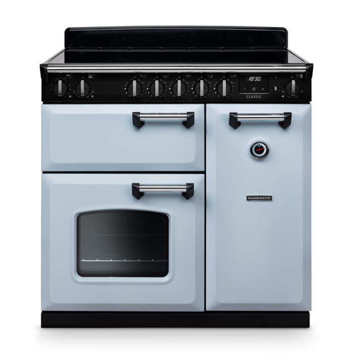 Rangemaster CL90EIP/CM1 Classic 90 Induction Range Cooker with Chrome Trim