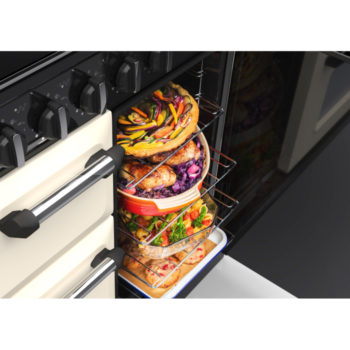 Rangemaster CL90EIP/CM1 Classic 90 Induction Range Cooker with Chrome Trim