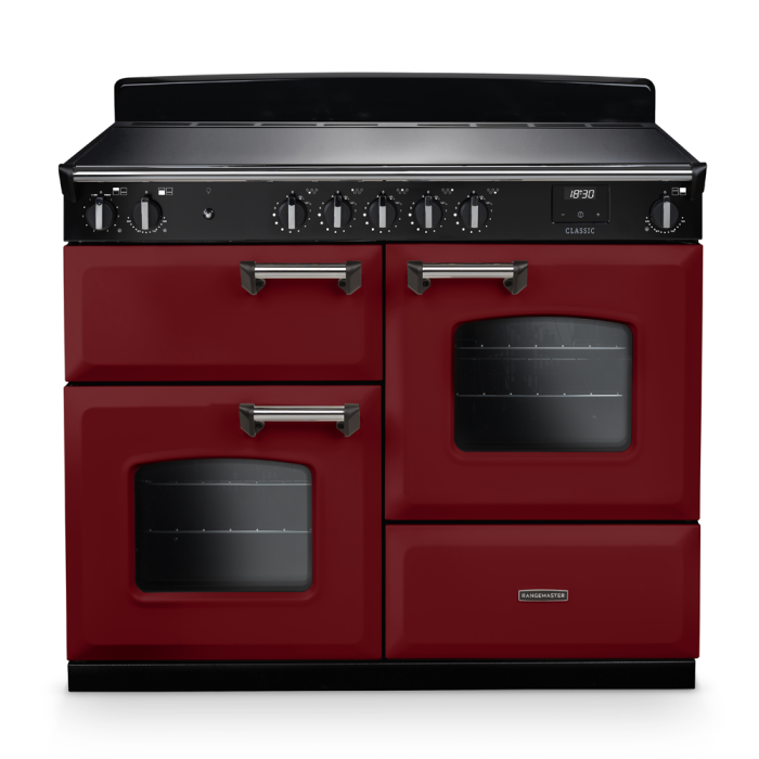 Rangemaster CLO110EIP/CM1 Classic 110 Induction Range Cooker with Chrome Trim
