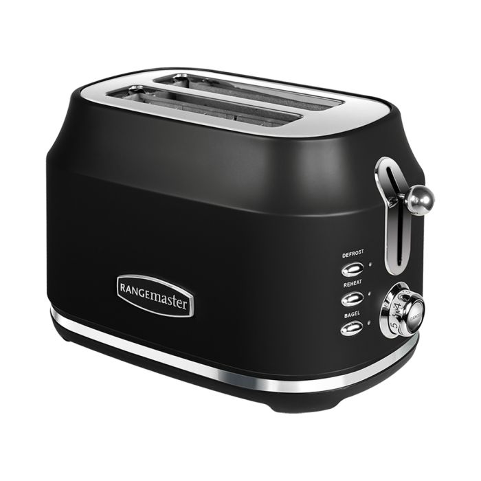 Rangemaster RMCL2S201BK Classic 2 Slice Toaster - Black