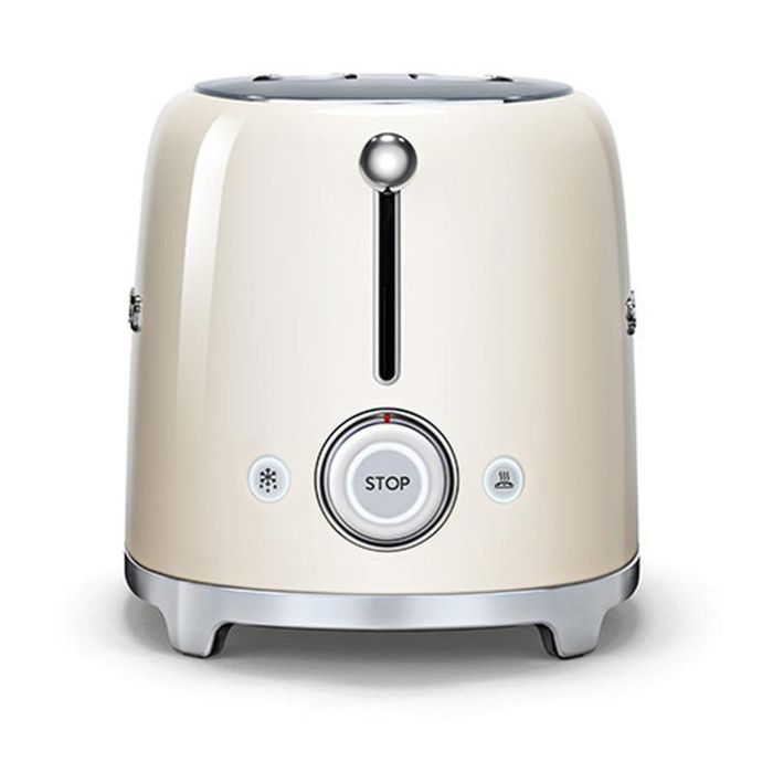Smeg TSF01CRUK 2 Slice Toaster - Cream