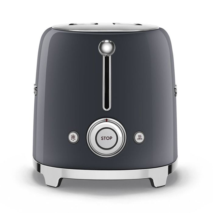 Smeg TSF01GRUK  2 Slice Toaster - Slate Grey