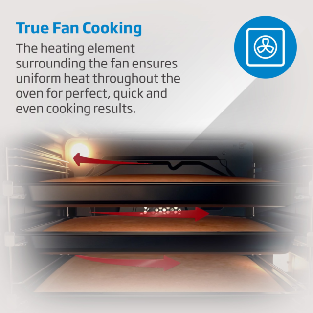 Beko CIFY81X AeroPerfect CIFY81X 60cm Built in RecycledNet Single Fan Oven - Stainless Steel