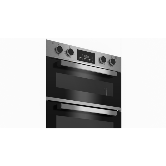 Beko CTFY22309X 59.4cm Built under Electric Double Oven - Stainless Steel