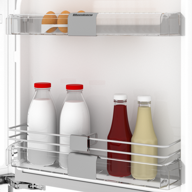Blomberg TSM1654IU 59.5cm Integrated Under Counter Larder Fridge - White