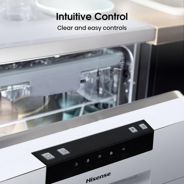 Hisense HS523E15WUK Slimline Dishwasher 10 Place Settings