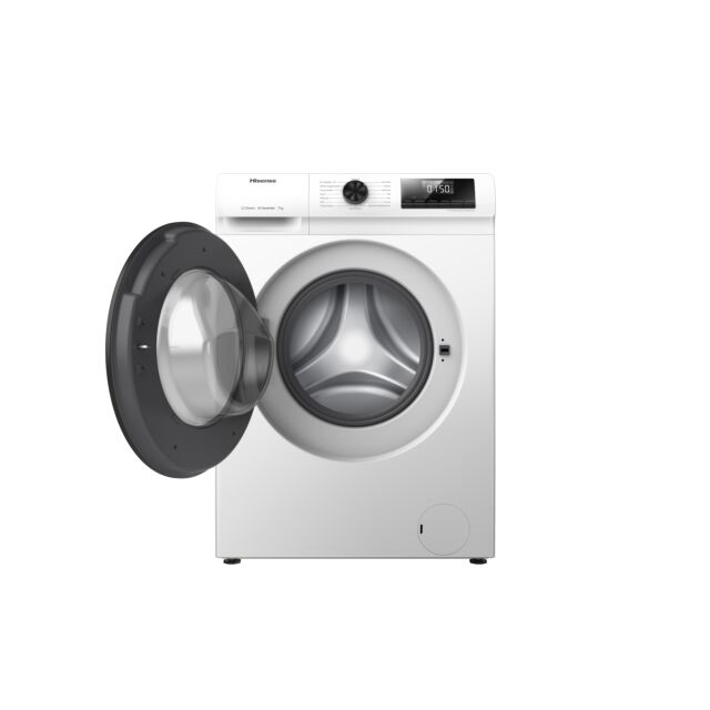 Hisense WFQP7012EVM 7kg 1200 Spin Washing Machine - White