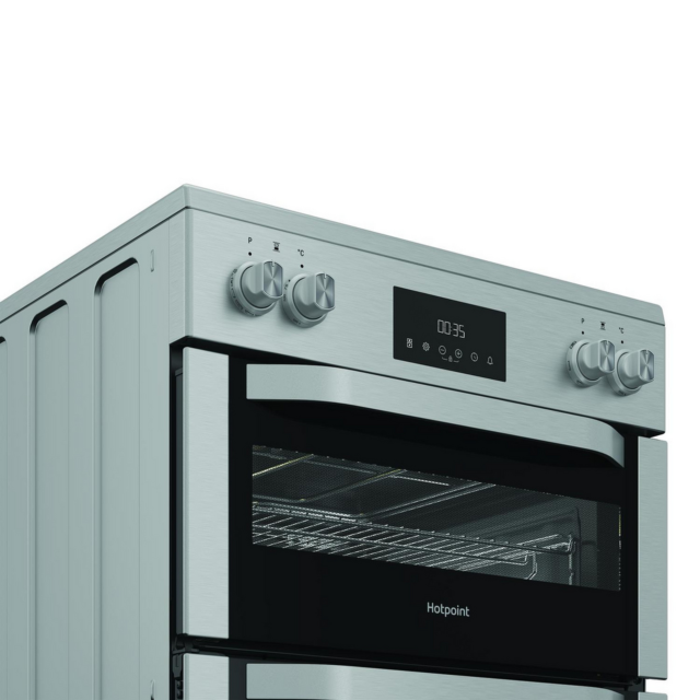 Hotpoint HDME6VDC2AX 60cm Double Oven Electric Cooker