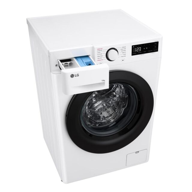 LG F4Y510WBLN 10kg 1400 Spin Washing Machine - White