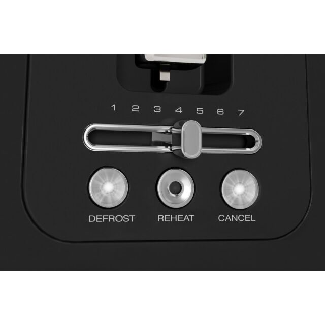 Morphy Richards 245744 Signature 4 Slice Toaster - Black