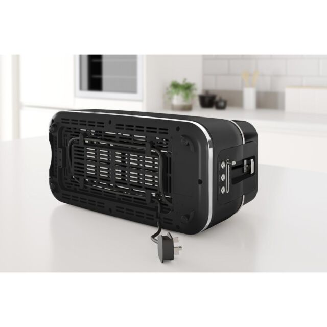 Morphy Richards 245744 Signature 4 Slice Toaster - Black