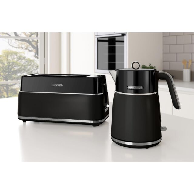 Morphy Richards 245744 Signature 4 Slice Toaster - Black