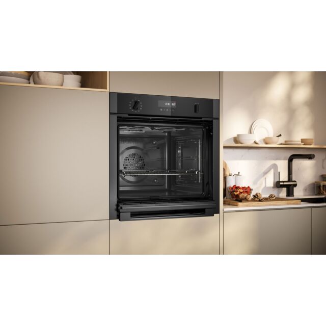 Neff B6ACH7AG7B 59.4cm Built In Electric Single Oven - Graphite Grey