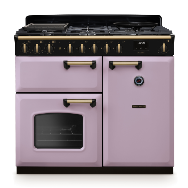 Rangemaster CLDL100DFP/AB Classic Deluxe 100 Dual Fuel Range Cooker