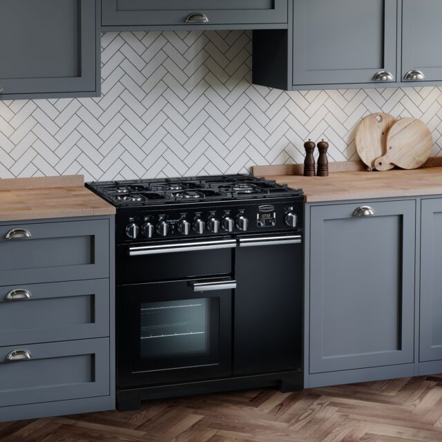 Rangemaster PDL90DFF Professional Deluxe 90 Dual Fuel Range Cooker