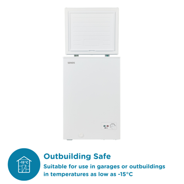 Sensis RFCHT01F97EW Chest Freezer 97 Litres White