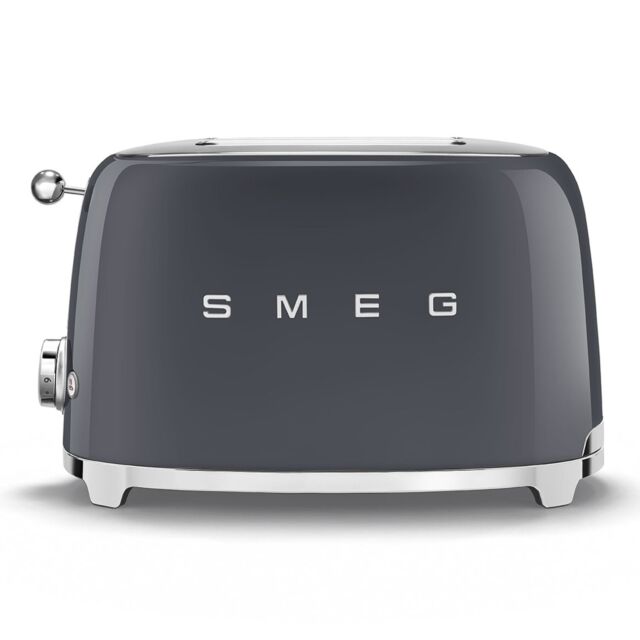 Smeg TSF01GRUK  2 Slice Toaster - Slate Grey