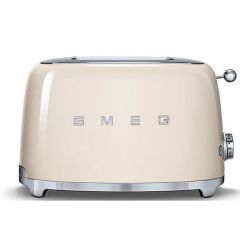 Smeg TSF01CRUK 2 Slice Toaster - Cream